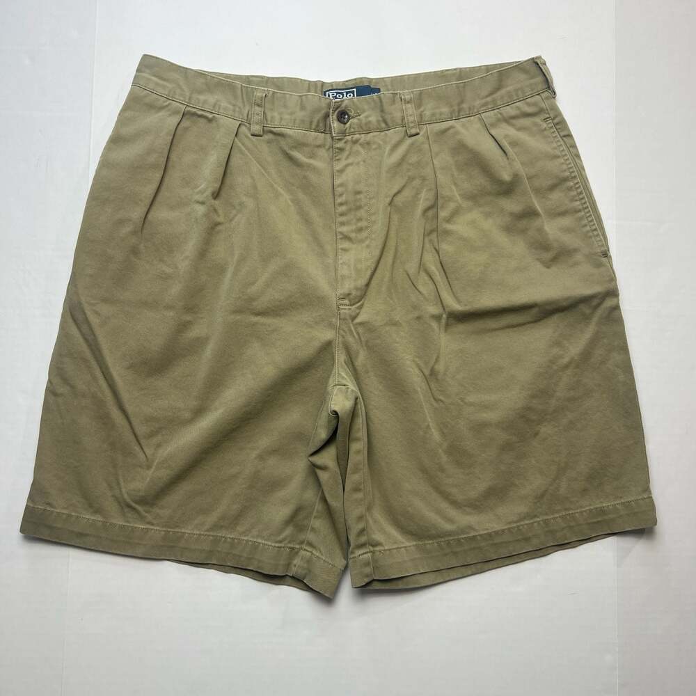 Polo Ralph Lauren Tyler Pleated Chino Shorts Size 36